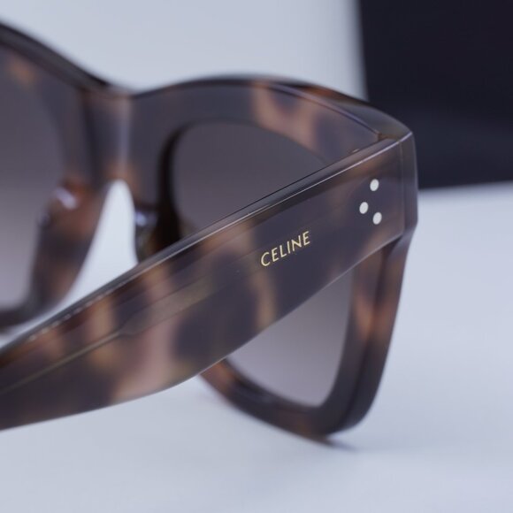 Final Price! Celine CL4004IN 55K Havana/Grey Sunglasses - Picture 8 of 11